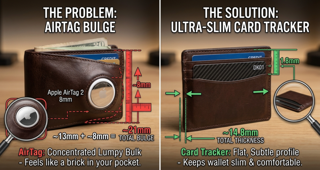 AirTag vs Wallet Tracker Card Which is Better for wallet 2026