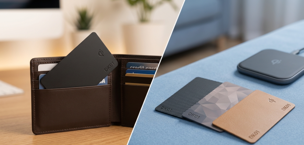 DK01 Rechargeable Wallet Tracker Card