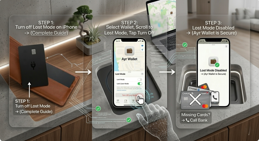 What to Do After You Recover Your Wallet