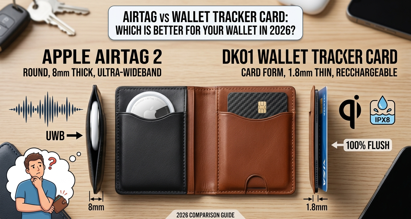 AirTag vs Wallet Tracker Card