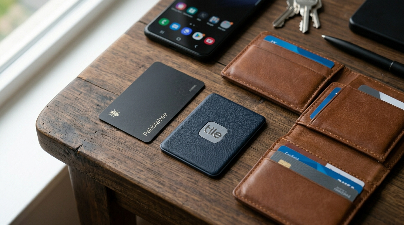 Tile Slim vs Pebblebee Card